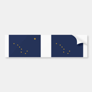 Alaska Statlig flagga Bildekal