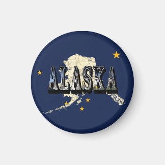 Alaska Statlig flagga Magnet
