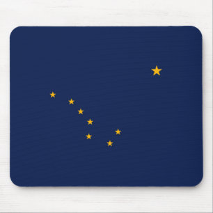 Alaska statlig flaggadesign musmatta