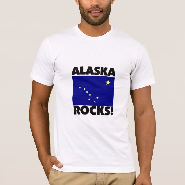 Alaska stenar t shirt (Framsida)