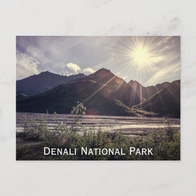 Alaska Sunbeams | vykort (Framsida)