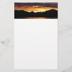 Alaska Sunset I Benice Alaska Photography Brevpapper