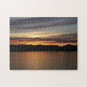 Alaska Sunset II Benice Alaska Fotography Pussel
