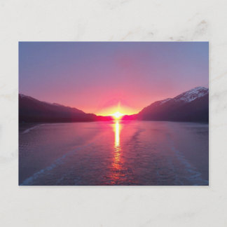 Alaska Sunset Vykort
