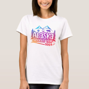 Alaska Syskonresa, semester, 2024, Alaska-resa T Shirt