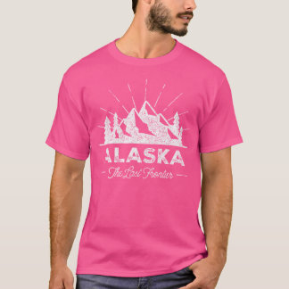 Alaska T Shirt Vintage Hiking Retro Tee Design