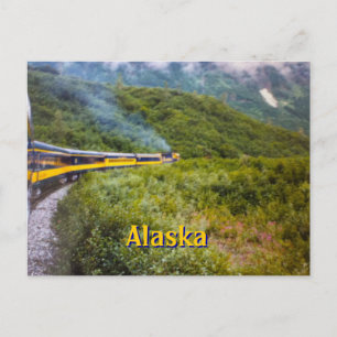 Alaska Tåg Resepostkort Vykort