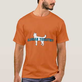 Alaska Territorium Sled Hund T Shirt