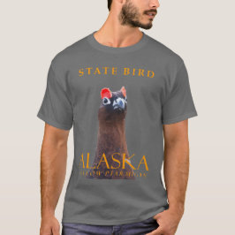 Alaska Territory Bird the Willow Grouse T Shirt