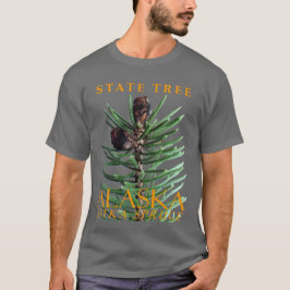 Alaska Territory Träd Sitka Spruce T Shirt