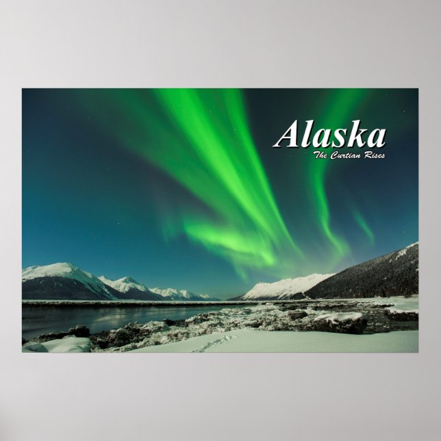Alaska the Curtain Rises Poster (Framsidan)