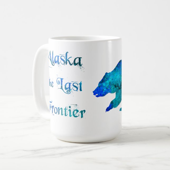 Alaska the Last Frontier - 15 oz. Mugg (Framsida vänster)