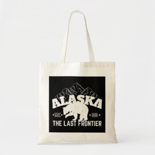 Alaska The Last Frontier Isbjörn Totebag Tygkasse