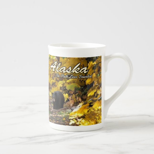 Alaska the Väg Less Traveled Benporslin Mugg (Höger)