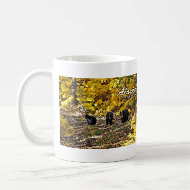 Alaska the Väg Less Traveled Kaffemugg (Vänster)