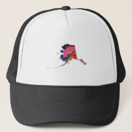 Alaska Tie Dye Print Keps