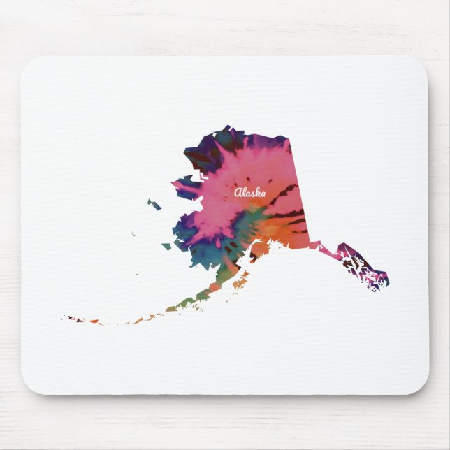 Alaska Tie Dye Print Musmatta (Framsidan)