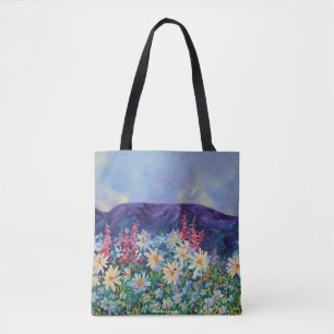 Alaska Tishas Garden Tote Bag Tygkasse