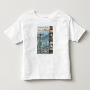 Alaska Totem Poles - Wrangell Alaska Tee