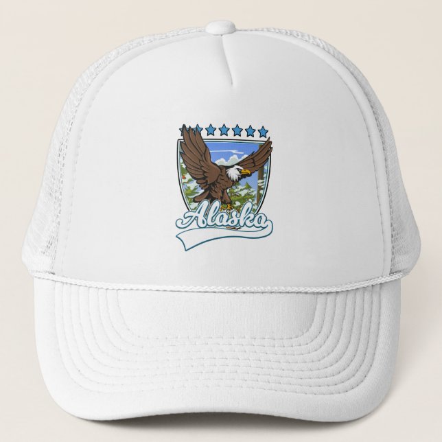 Alaska Travel Patch Keps (Framsida)