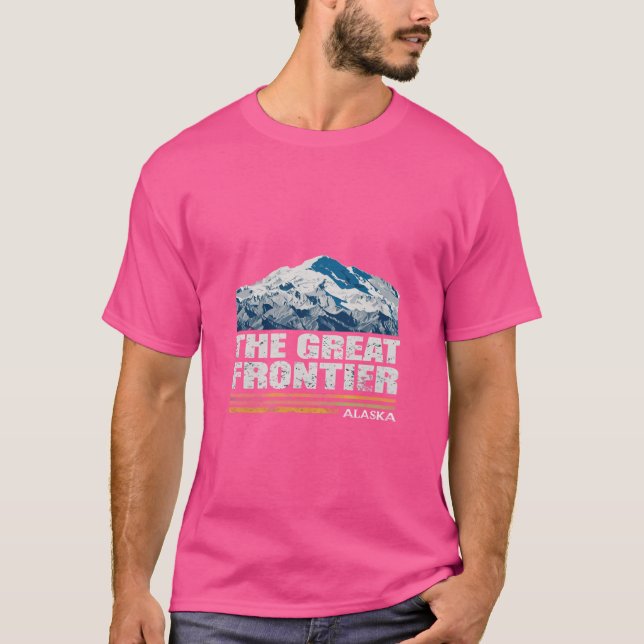Alaska Underbara gränsen T Shirt (Framsida)