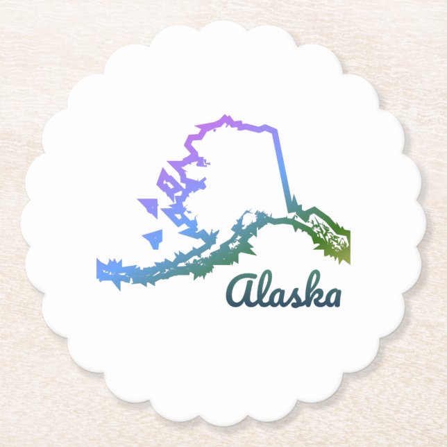Alaska Underlägg Papper (Framsida)