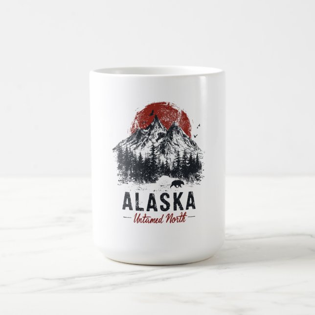 Alaska Untamed North Mountain Wilderness Outdoor Kaffemugg (Center)
