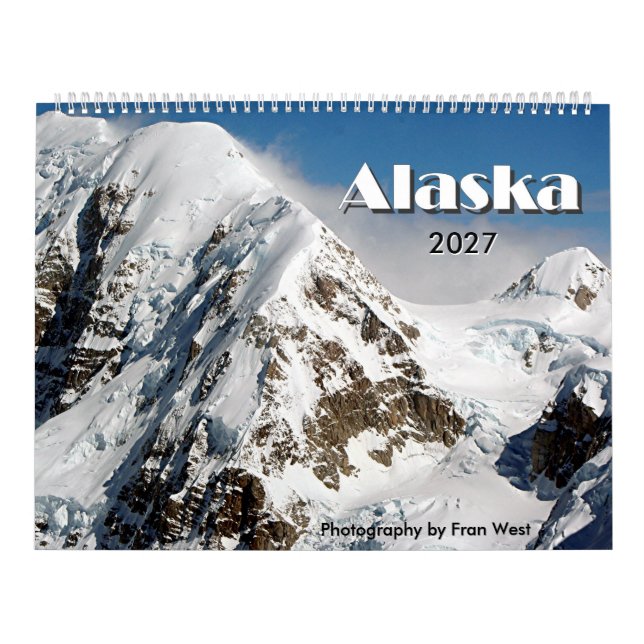 Alaska, USA, 2027 kalender (Omslag)