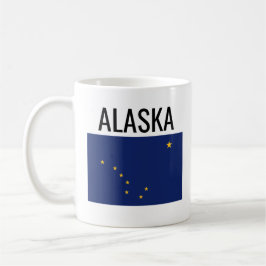 Alaska/USA National Statlig flagga Kaffemugg