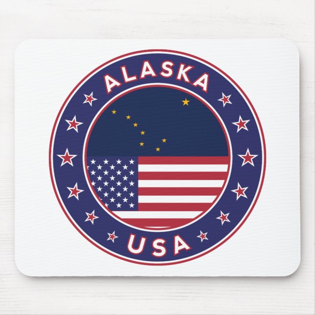 Alaska, USA, Stater Musmatta (Framsidan)