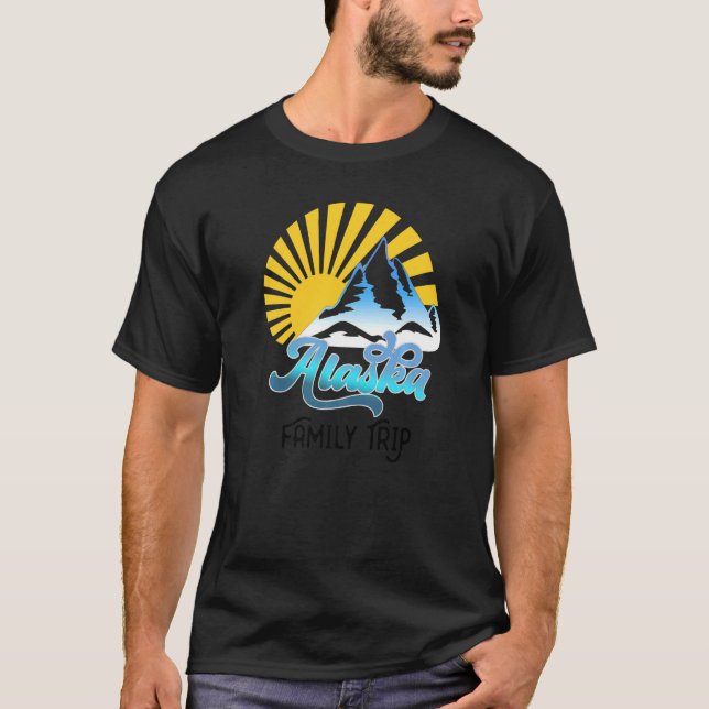 Alaska Vacation Cruise Matching grupp 5 T Shirt (Framsida)