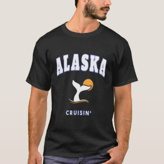 Alaska Vacation Cruise Whale Watching T Shirt