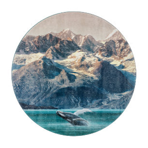 Alaska val: båtutflykt.