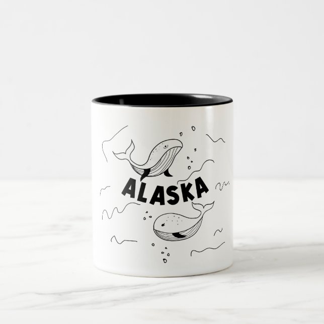 Alaska Valar Två-Tonad Mugg (Center)