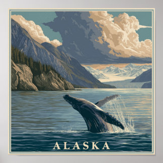 Alaska Valhajpning Poster