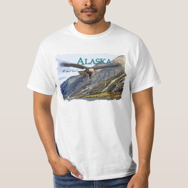 Alaska värderar T-tröja Tee (Framsida)