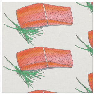 ALASKA Vild Alaska Salmon Fish Filet Seafood Tyg