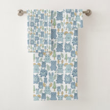 Alaska Vilda djur Bath Towel Set