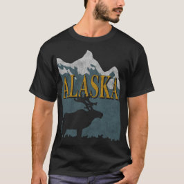 Alaska Vintage Distress T Shirt