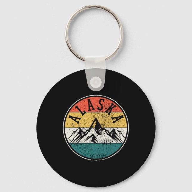 Alaska Vintage  Nyckelring (Framsida)