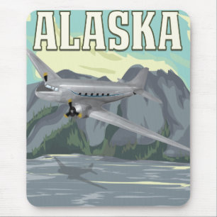 Alaska Vintage Resematerial Affisch Musmatta