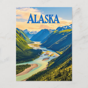 alaska-vy vykort