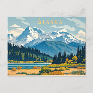 alaska-vy vykort