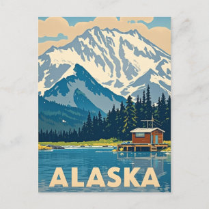 alaska-vy vykort