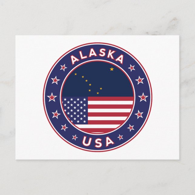 Alaska Vykort (Framsida)