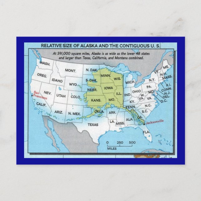 Alaska Vykort (Framsida)