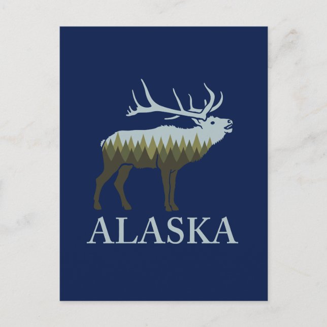 Alaska Vykort (Framsida)