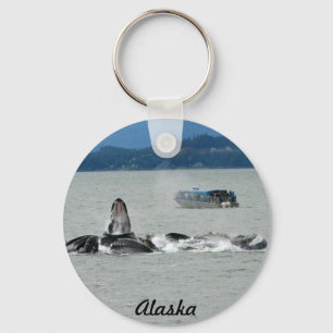 Alaska Whales Nyckelring