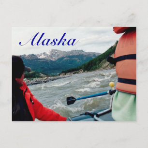 Alaska - White vatten Vykort