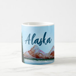 Alaska Wilderness liggande Kaffemugg
